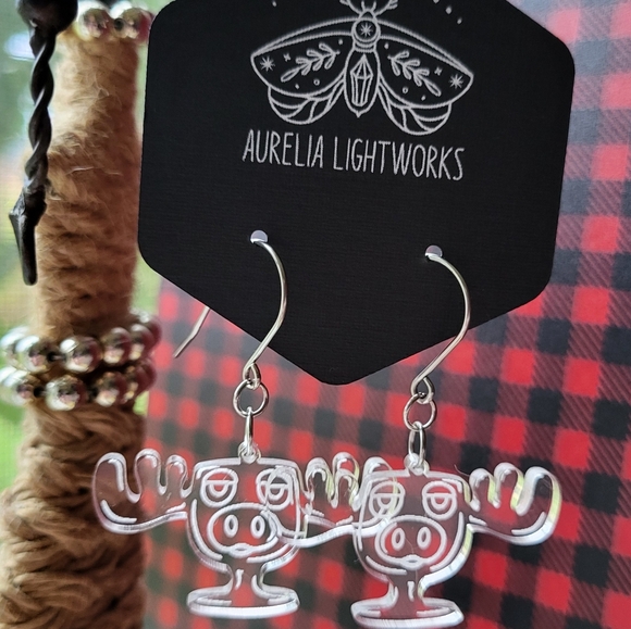 Moose Mug earrings - National Lampoon's Christmas Vacation - Picture 3 of 11